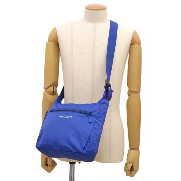 [Montbell] Men's and Women's Shoulder Bag, Nylon, Packable Light Shoulder S 1123969 (Blue (BL))