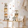 Stack Tall Animal and Star Bedroom Children's Room Decorative Wall Stickers