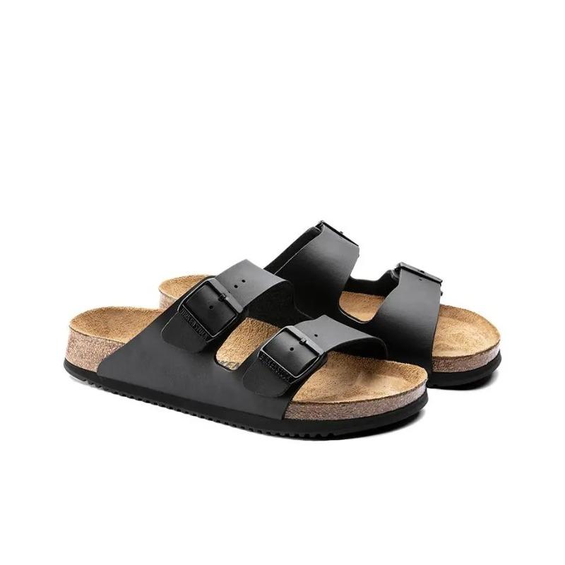 Birkenstock Unisex PVC Trendy Slide Sandals Black Narrow Fit 1018223 37
