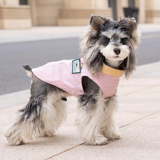 Dog Cooling Vest Summer Zip Up Sleeveless Pet Sweatshirt Breathable Sun Protection Puppy Outfits for Small Dogs Cats