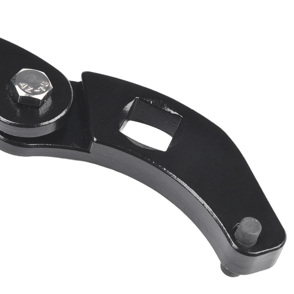 9cm 3.5in Gland Nut Wrench Cylinder Nut Tool Reversible Pinholes Rust Resistant Use With Ratchet Fits Construction Equipment
