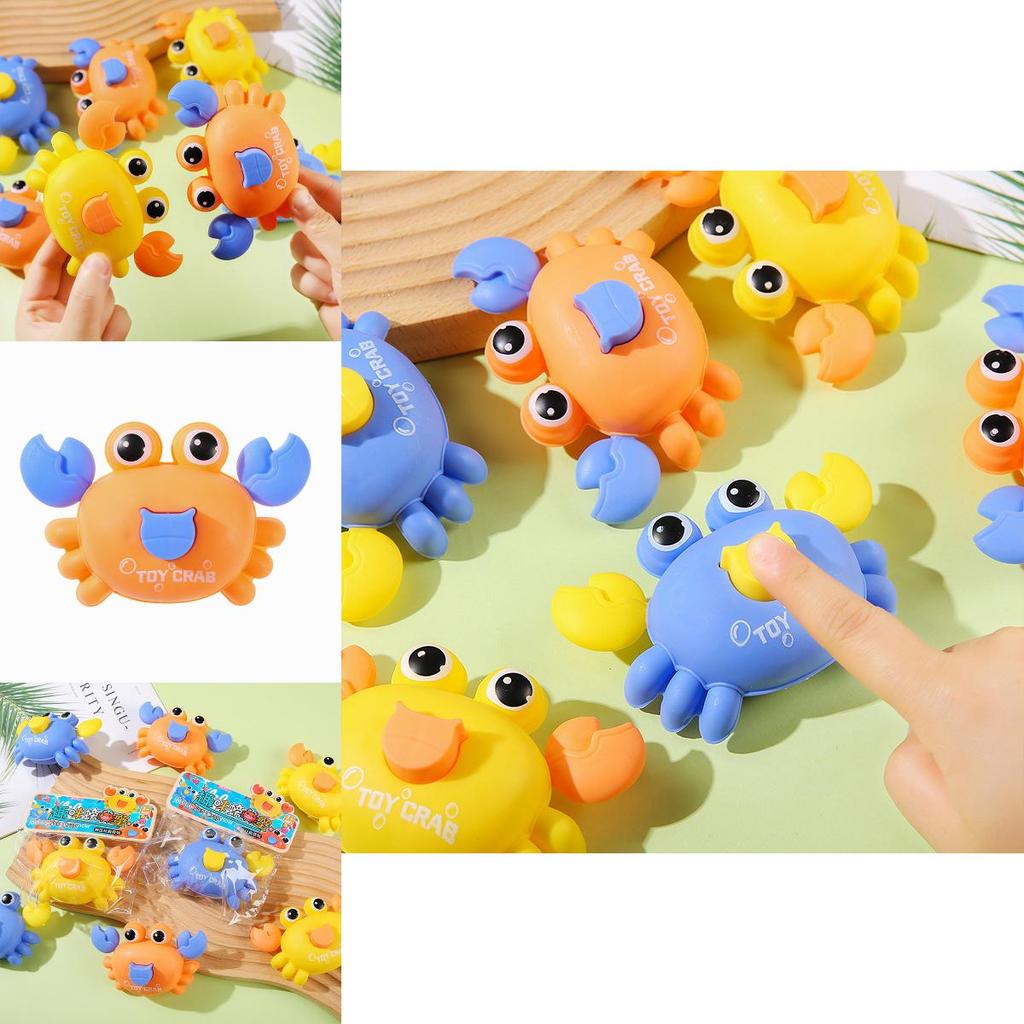 Creative Crab Shaped Pressing Design Children Toys For Developmental Play