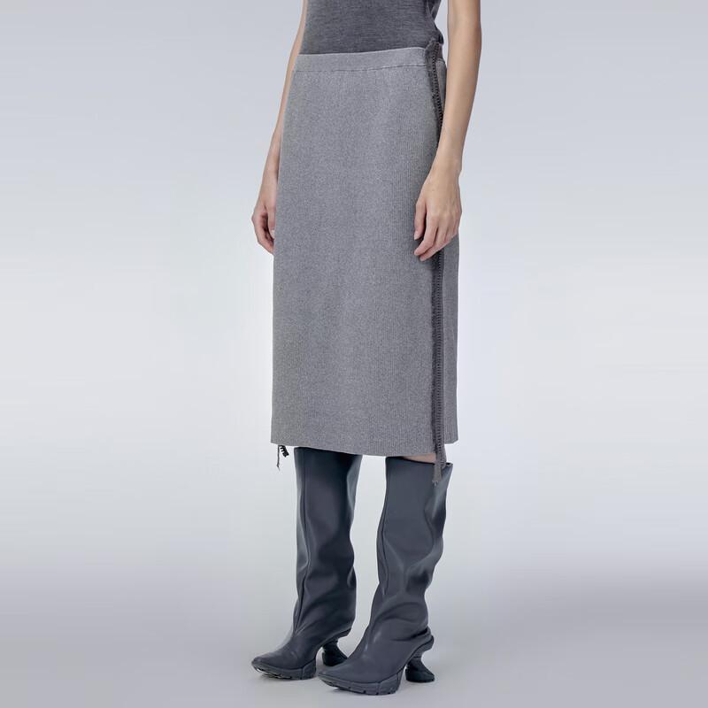 JNBY Knitted Patchwork H-Line Midi Skirt S