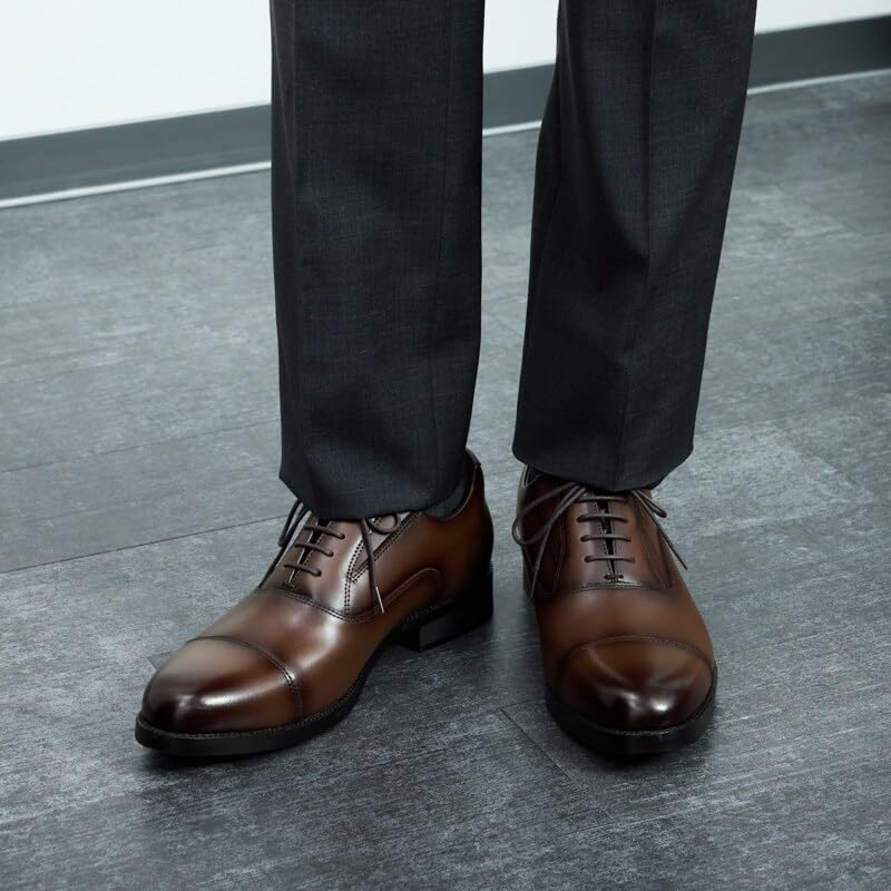 Business-Schuhe, echtes Leder, TU-8022-BK-265