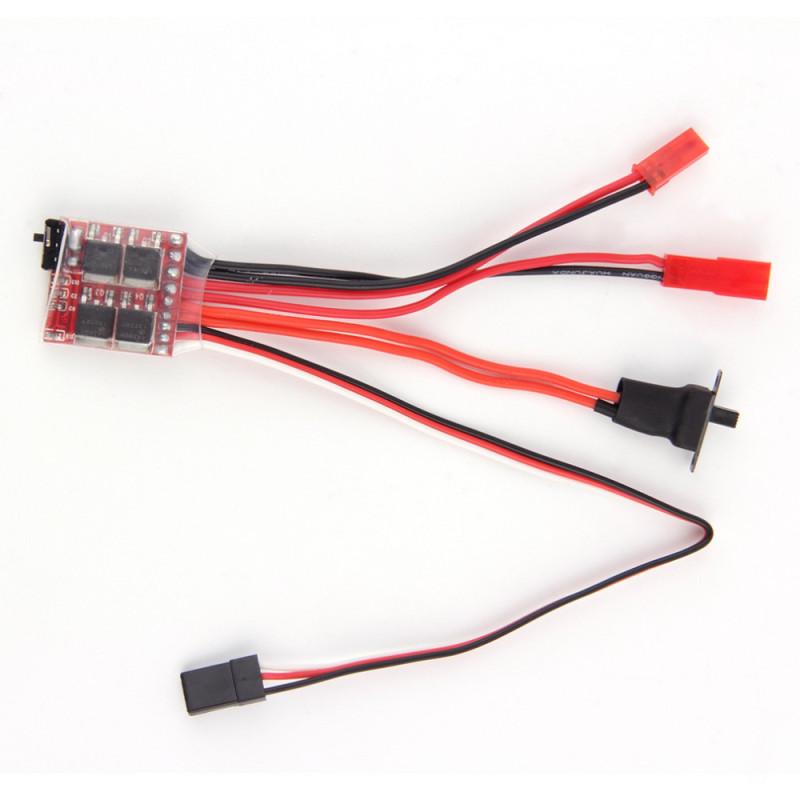 20A 30A Mini Brush ESC Brake 1/16 1/18 1:16 1:18 for Climbing RC Car Ship Tank Mini 4wd WPL Car