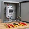 LCD Display Digital Watt-Hour Meter Reset Function Power Consumption Meter  Din Rail Mounting