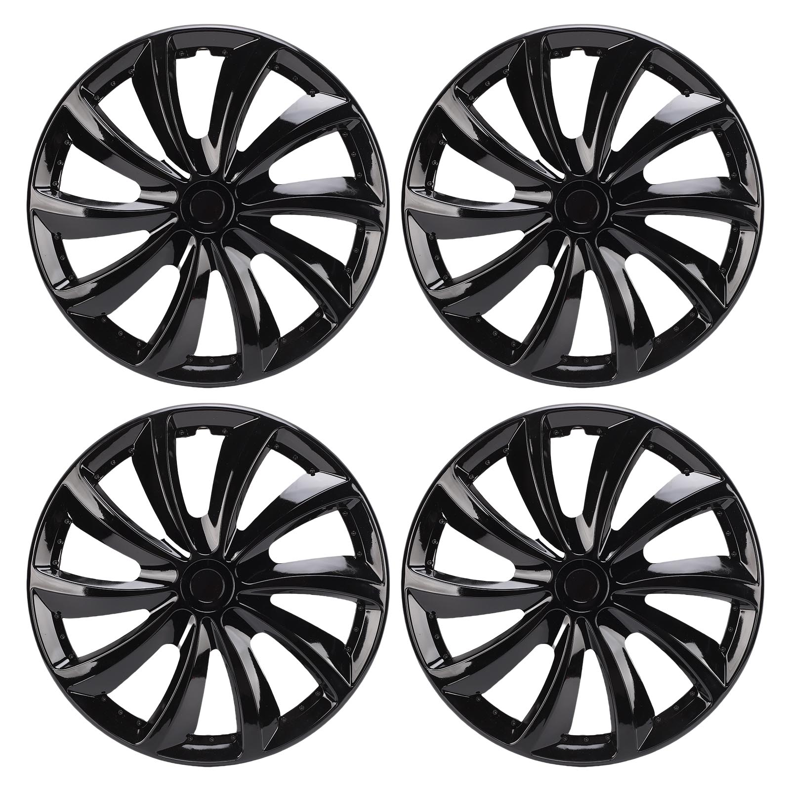 

16-дюймовые колпаки на колеса Защита от царапин Стильный вид Подходят для большинства автомобилей, грузовиков, внедорожников Колпаки на колеса R16