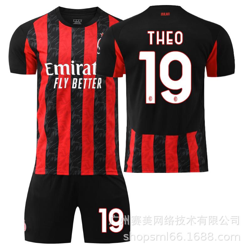 

Classic Print Football Jersey Adult Kids Fashion Short Sleeve Sport Uniform Casual Training Wear 24