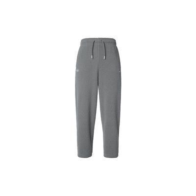 Therma-Fit Einfarbig Kordelzug Fleece Warme Freizeit Hose Damen Unterteile Hellgrau DQ6262-029