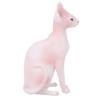 Simulation Hairless Cat Model Home Ornaments Desktop Decoration Kid Children ToyPL127?1562