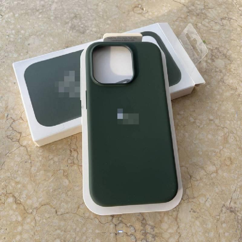 For 15 Iphone 15pro Protect Case With Magsafe Antiscratch Silicone Phone Cover