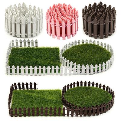 Zaun 5*100cm Kreative DIY Dekoration Garten Haus Landschaft