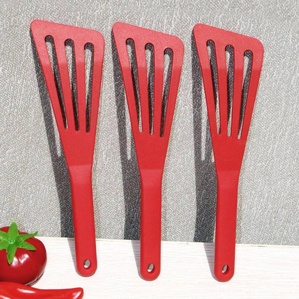 Heat Resistant Fish Frying Spatula Silicone Steak Spatula Inclined Leakage Shovel  Breakfast