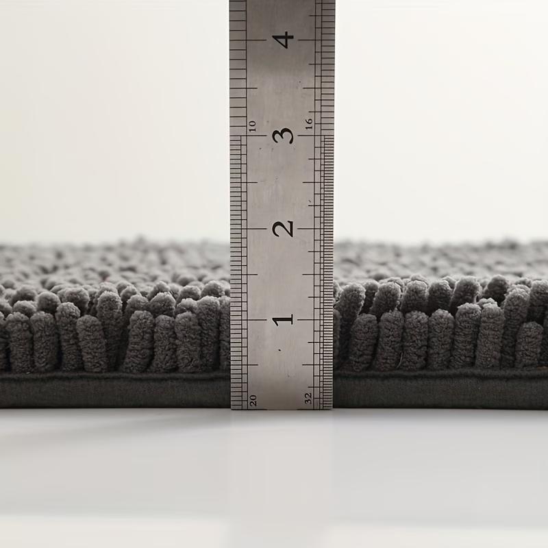 Sheneyron Long-haired Floor Mat, Waterproof and Slip-resistant Floor Mat for Bathroom Entrance Carpet