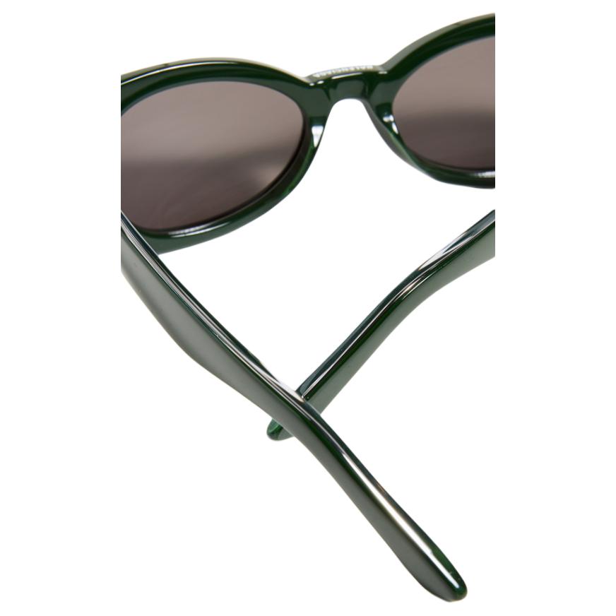 Balenciaga Cat Eye Sunglasses Green/Grey Women Eyewear BB0230S006