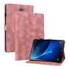 Für Samsung Galaxy Tab A 10.1 (2016) (T580,T585,P580,P585).Tablet-Hülle aus PU-Leder mit exquisitem floralem Prägedesign