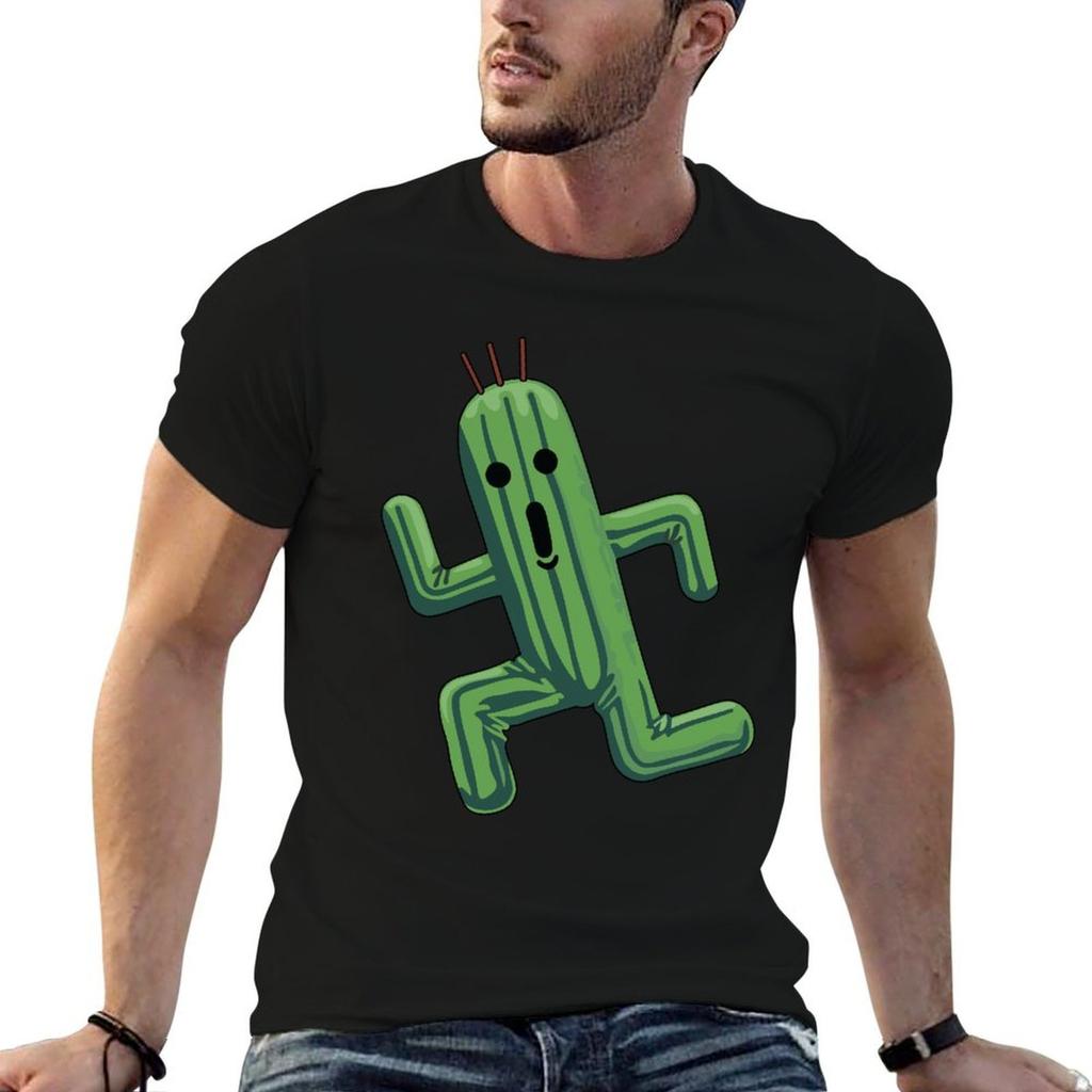 Cactuar TShirt Sweat Absorbing Sports Tee Shirt