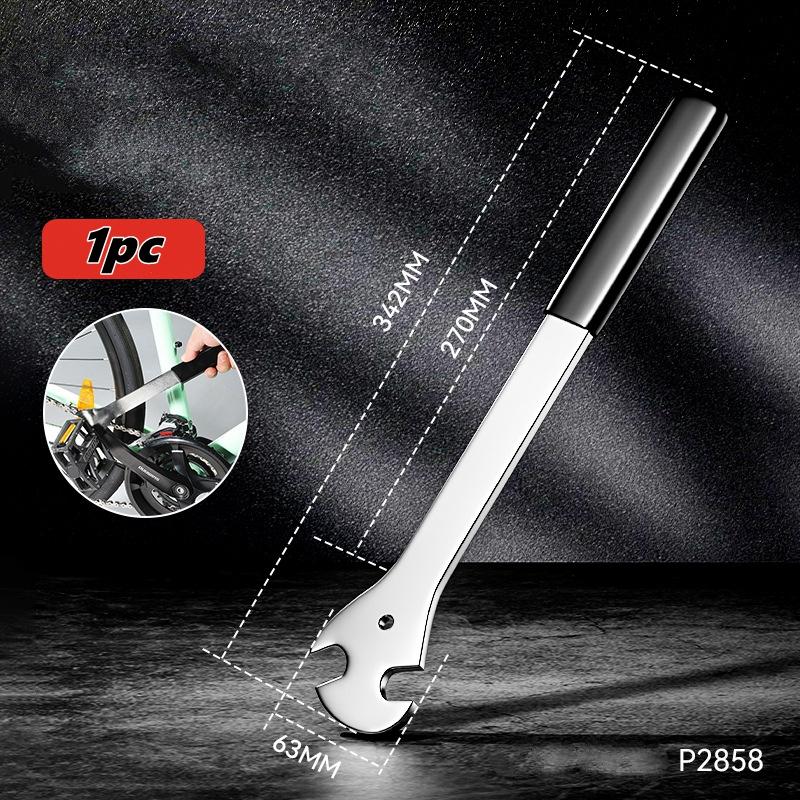 Bike Pedal Wrench 342mm Extra Long Handle Sturdy Durable Cycling Pedal Spanner Install Tool Bicycle Professional Repair Tool