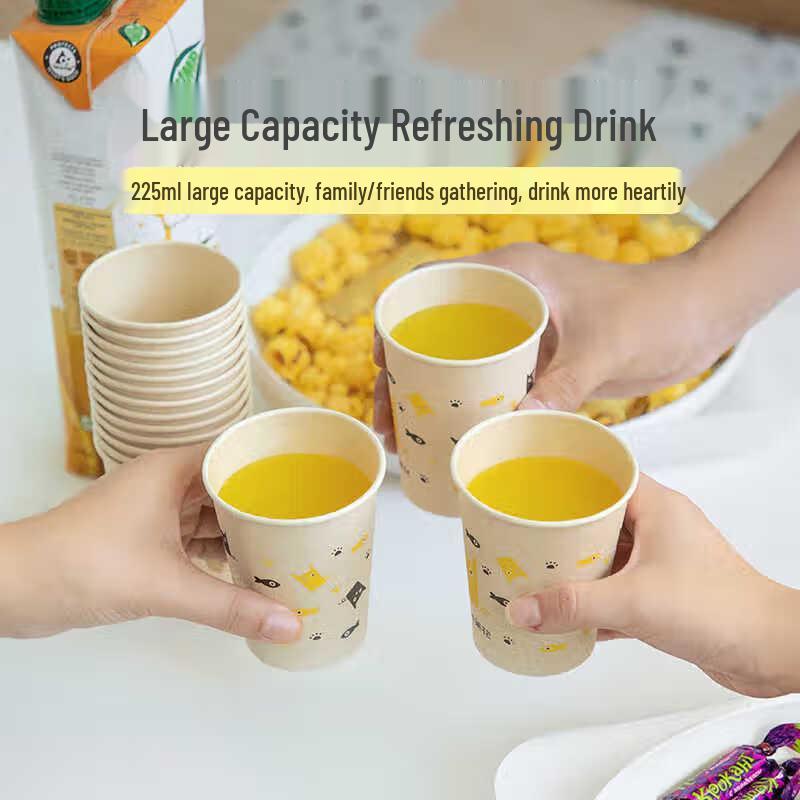 Chahua Miffy Disposable Paper Cups