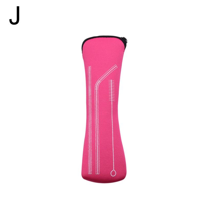Tableware Bag Box Cutlery Storage Bag Portable Travel Fork Spoon Knife Dinnerware Packaging Pouch Storage Case with Zipper
