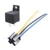 5Pack Car Truck Auto 12V 40A 40 AMP SPST Premium Relay & Socket 4 Pin 4P 4 Wire