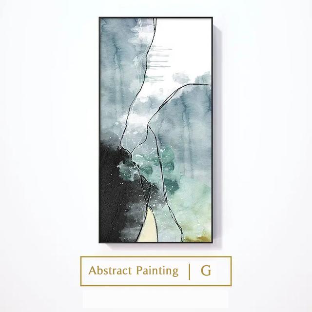 Moderne Abstrakte Ölgemälde Druck Auf Leinwand Nordic Poster Wand Kunst Bilder Für Raum Dekor Ästhetische Wohnkultur Luxus Cuadros