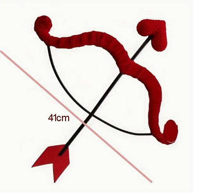 

Danielle Valentine 1 шт. украшение для дома на День святого Валентина Купидон персонаж реквизит аксессуары для жены и любовника подарок красный