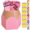 30 Pencil Shaped Wooden Drawing Sticks for Management and Student Grouping