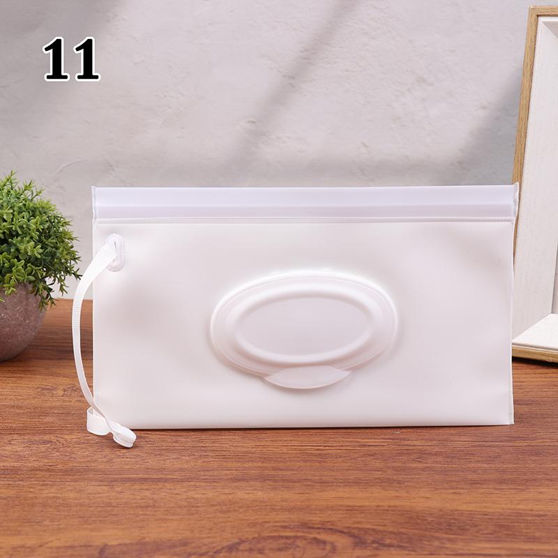 1 st Eva Bärbar Snäpprem Papperslåda Våtservettpåse Vändlock Kosmetikapåse Utomhus Användbar Barnvagnstillbehör
