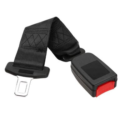 Black Car Seat Belt Seatbelt Extender Extension Safety 36cm 14 Inch Car Adjule Seat Belt Buckle Extender Type Black Safety