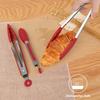 3PCS Kitchen Tongs Set Silicone Tips Non-Stick Stainless Steel Heat Resistant Cooking Tools Locking Mechanism