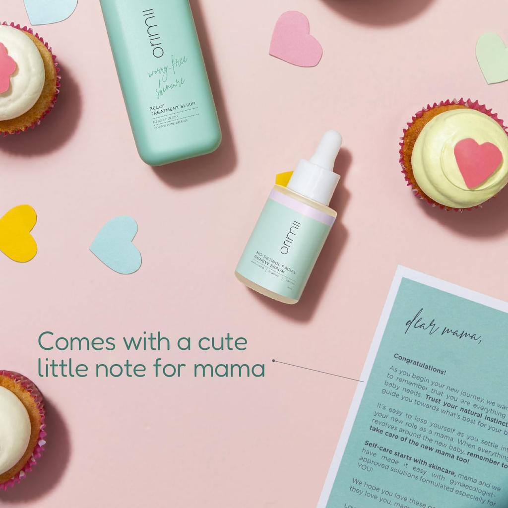 Orimii All A Mama Wants Pregnancy Gift Box | Baby Shower Gift Set for New & Expecting Moms | Festive Special Kit