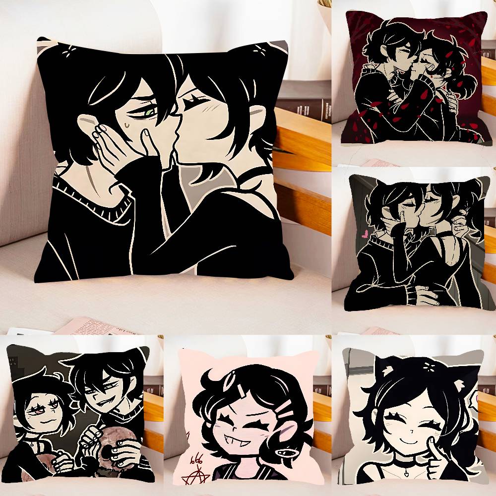 Game TTheCoffin Of Andy And LeyleyS Case Plush Fabric Soft Pillowcase Double Sided Print Cushion Cover Household Gifts