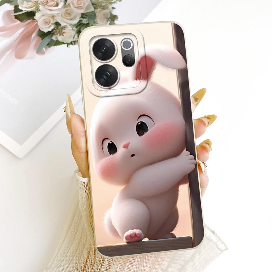 For Vivo V70 Elite Case V2548 Cute Rabbit Cartoon Cover Soft Silicone Phone Case For Vivo V70 FE V2550 V 70 Elite VivoV70 Fundas