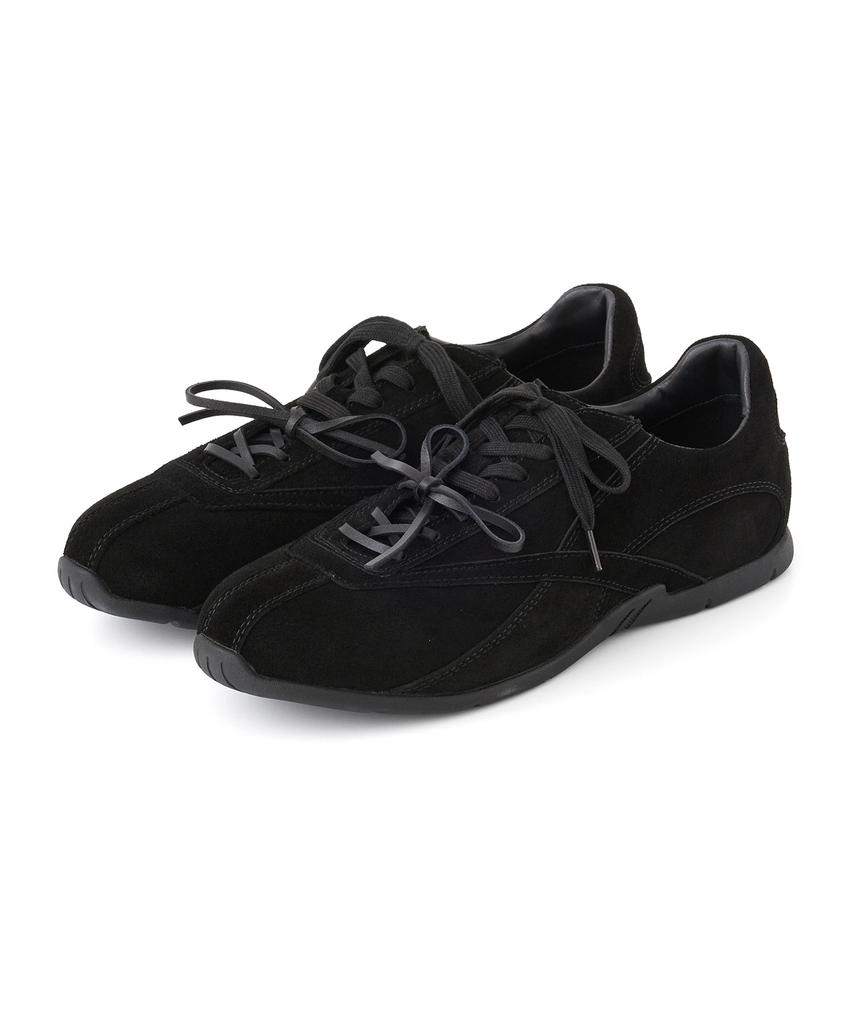 Dnsr Low-Cut Suede Sneakers Black