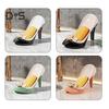 Shower Soap Holder with Suction Cup Drain Tray High Stability Creative High Heel Shaped Storage Plate Soap Dish
