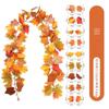 Skladem Podzimní a Halloweenská dekorace z javorových listů pro Vánoce a Den díkůvzdání
