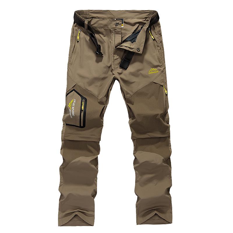 Men's Quick-Dry Convertible Mountaineering Pants & Shorts - Breathable, Lightweight 5817