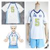 Hoshiumi Haikyuu Korai Boy Girl Cosplay Jersey Print School Team Uniform Shirt
