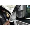 For Benz GLE GLS 2020-2024 Silver Alloy A Pillar Speaker Sound Cover Trim 2x