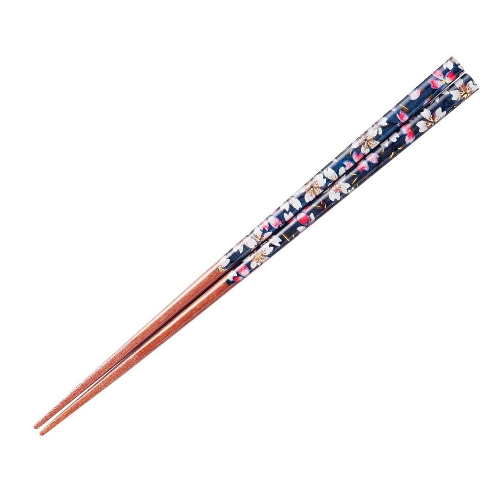 Chopsticks Set of Acrylic Resin and Natural Dishwasher Made in PID9186 J-kitchens 4, Material Wood, Safe, Japan,