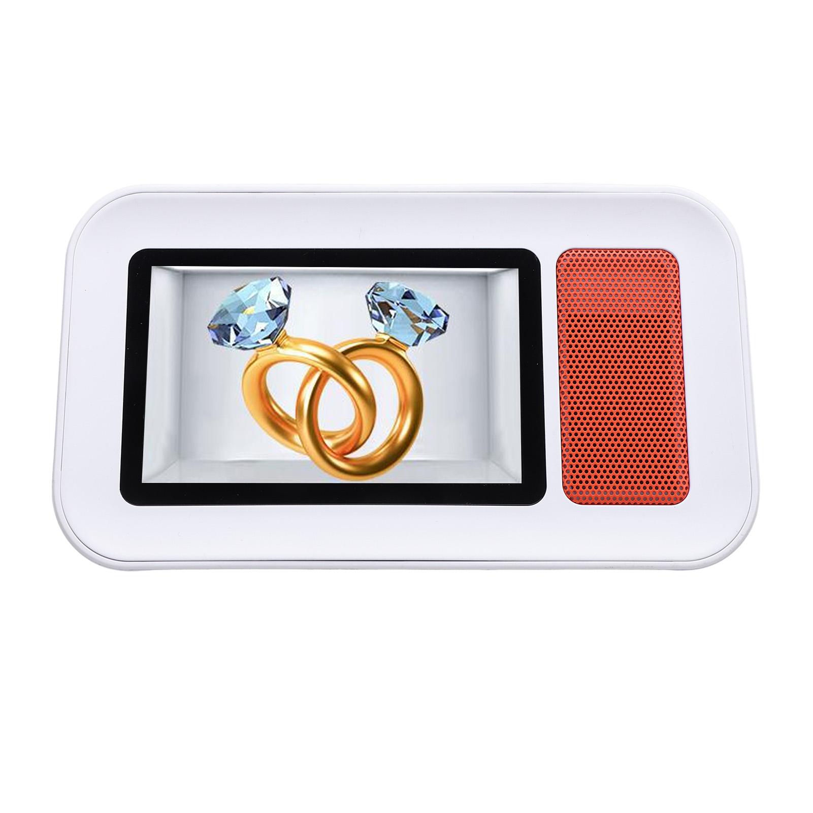 

3D голографический плеер Bluetooth 5.3 HiFi динамик Динамичная плавающая лирика 3D динамическая стереовизуализация