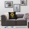 Vibrant Ozzy Osbourne Square Throw Pillow Case Decoration 3D Two Side Print Rock Band Heavy Metal Cushion Cover For Living Room
