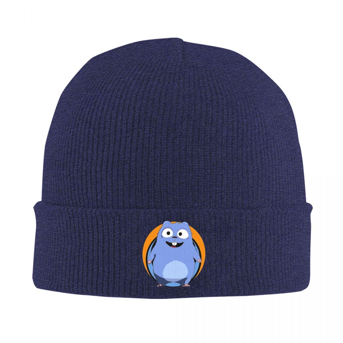 

Grizzy And The Lemmings Warm Knitted Cap Winter Knit Bonnet Hat Skullies Beanies Hip Hop Caps for Unisex One Size