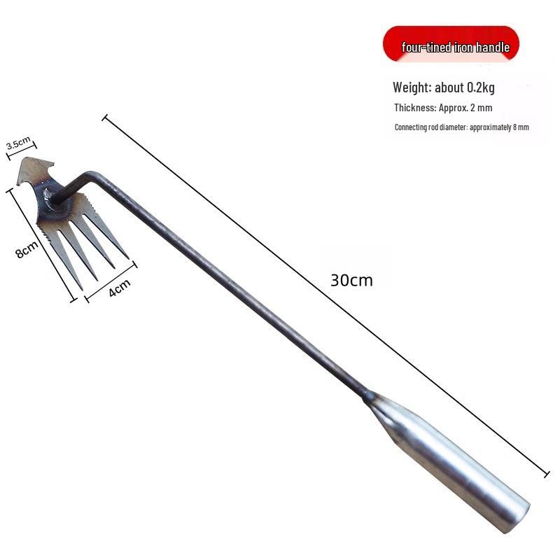 Multifunctional Household Weeder: Rake & Shovel Combo