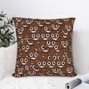 Poop Meme Funny Pillowcases  Funny Pillow Case For Sofa Bedroom Home Decor Square Pillow Cover