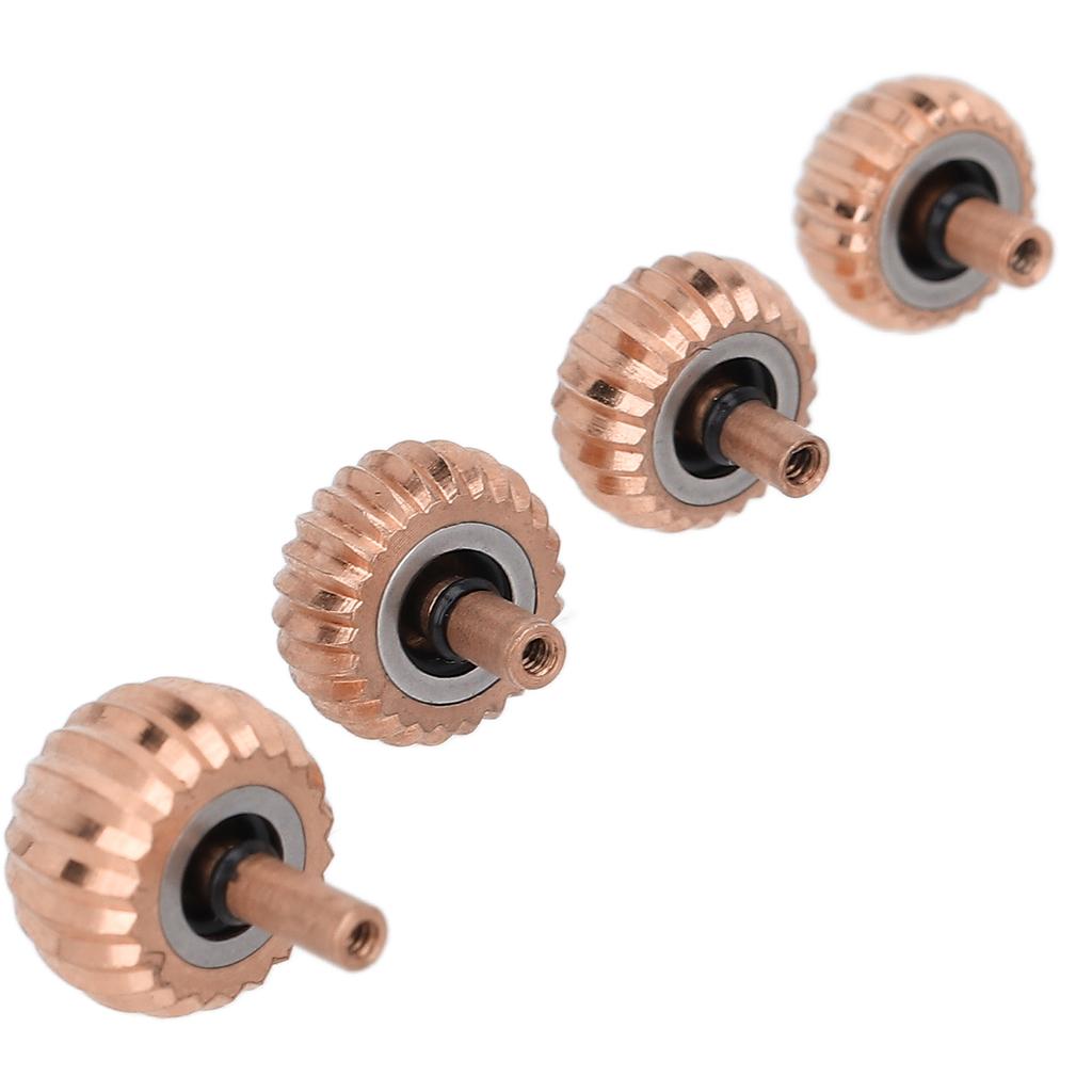 4Pcs Watch Crown Replacement Alloy Multiple Sizes Portable Durable Watch Repair Tools