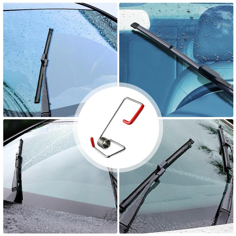 Scheibenwischer Spannfeder Edelstahl Wischerarm Druckfeder Set Multifunktionale Wischerfeder Booster Autozubehör