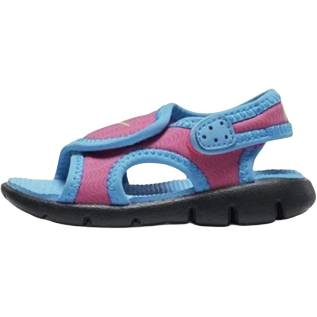 Детские кроссовки Nike Sunray Adjust 4 TD Pink Blast Blue Ghost-Green 386521-612 21