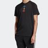 Adidas Originals Trefoil Comfort Tag Short Sleeve T-Shirt Men Tops Black FS7346